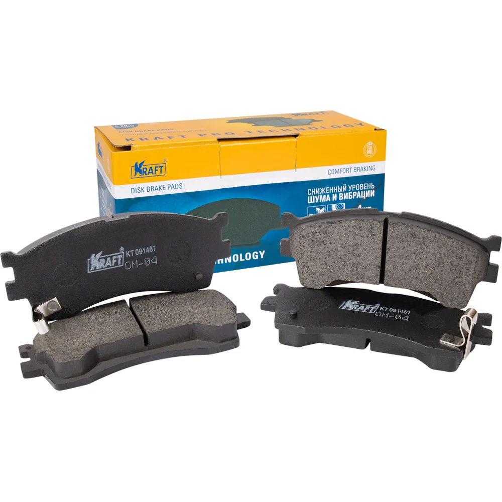 картинка Передние колодки дисковые Kia Rio /Киа Рио (00-05) Spectra / Спектра (04-09) KRAFT KT 091467 от магазина Одежда+