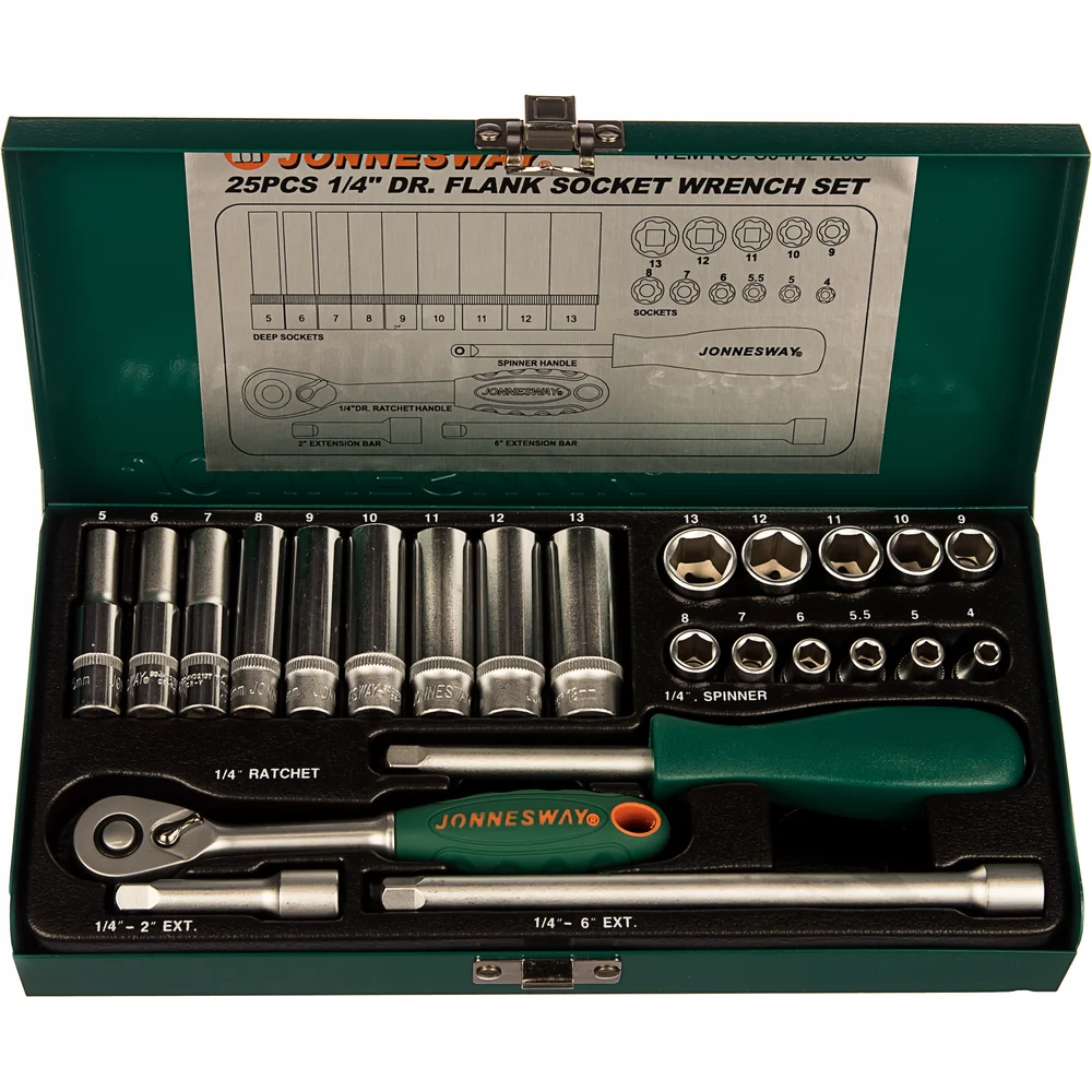 картинка Набор торцевых головок Jonnesway S04H2125S от магазина Одежда+