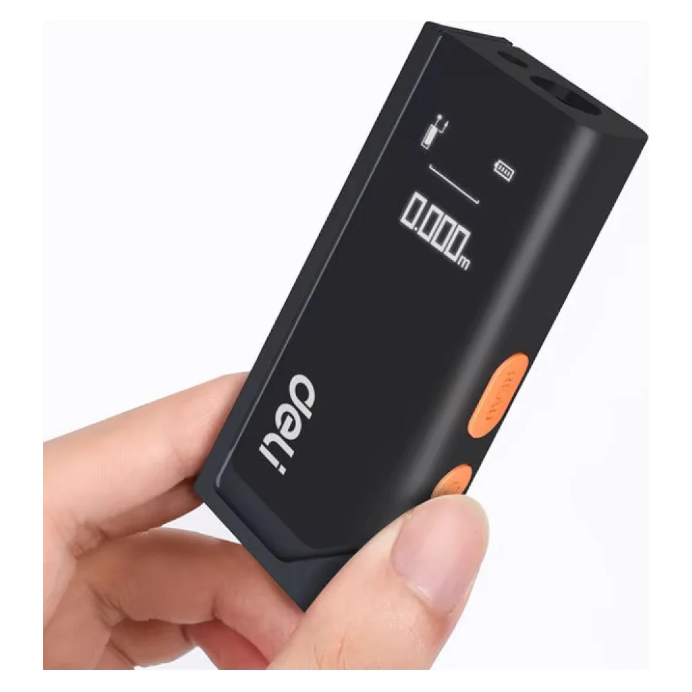 картинка Лазерный дальномер DELI Home Series Black DL331140 170179 от магазина Одежда+