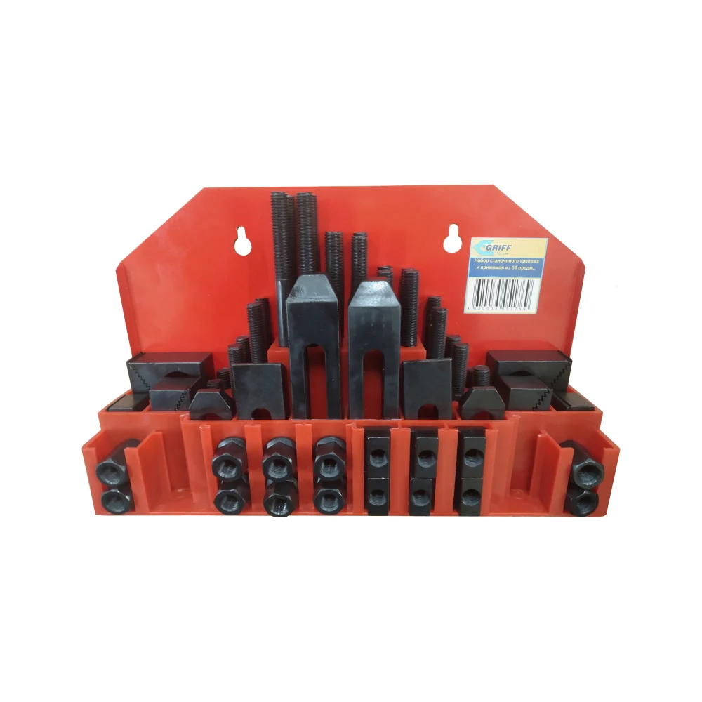 картинка Набор станочного крепежа и прижимов GRIFF b275520 от магазина Одежда+