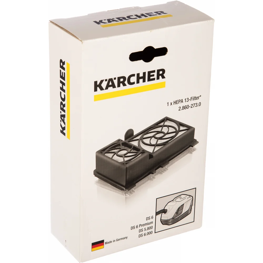 картинка Фильтр для DS 5.800/6.000 Karcher HEPA 13 2.860-273 от магазина Одежда+