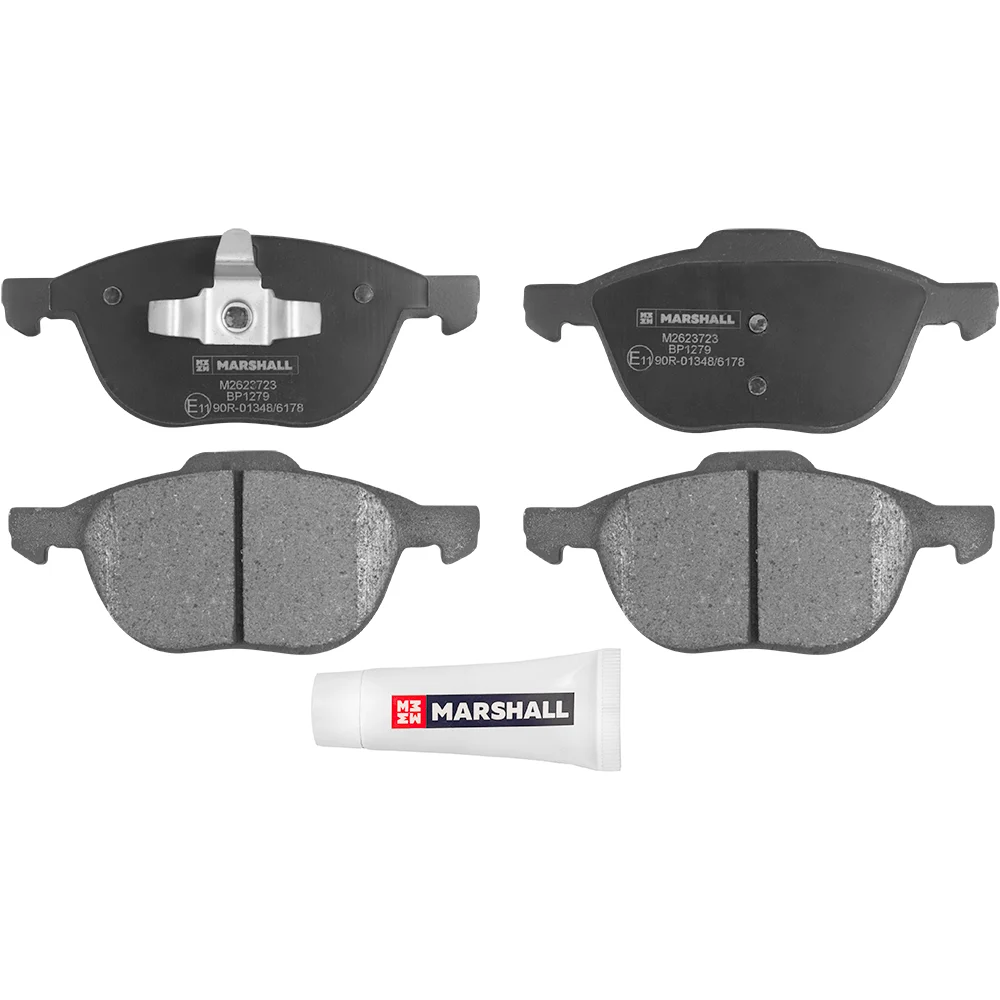 картинка Дисковые передние тормозные колодки Ford Focus II, III 04-, Mazda 3 I BK, II BL 03-, Volvo S40 MARSHALL M2623723 от магазина Одежда+