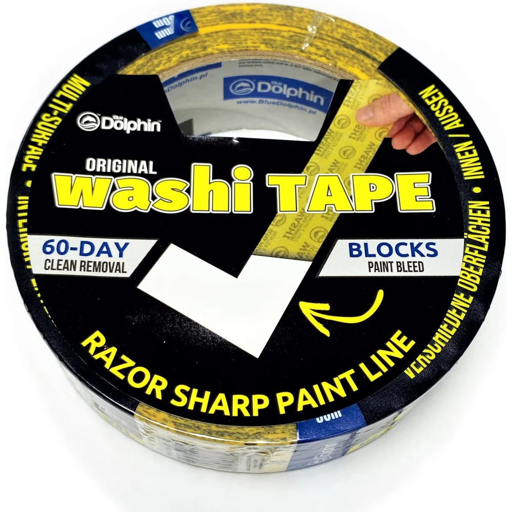 картинка Малярная лента Blue Dolphin Washi 300-1-01 от магазина Одежда+