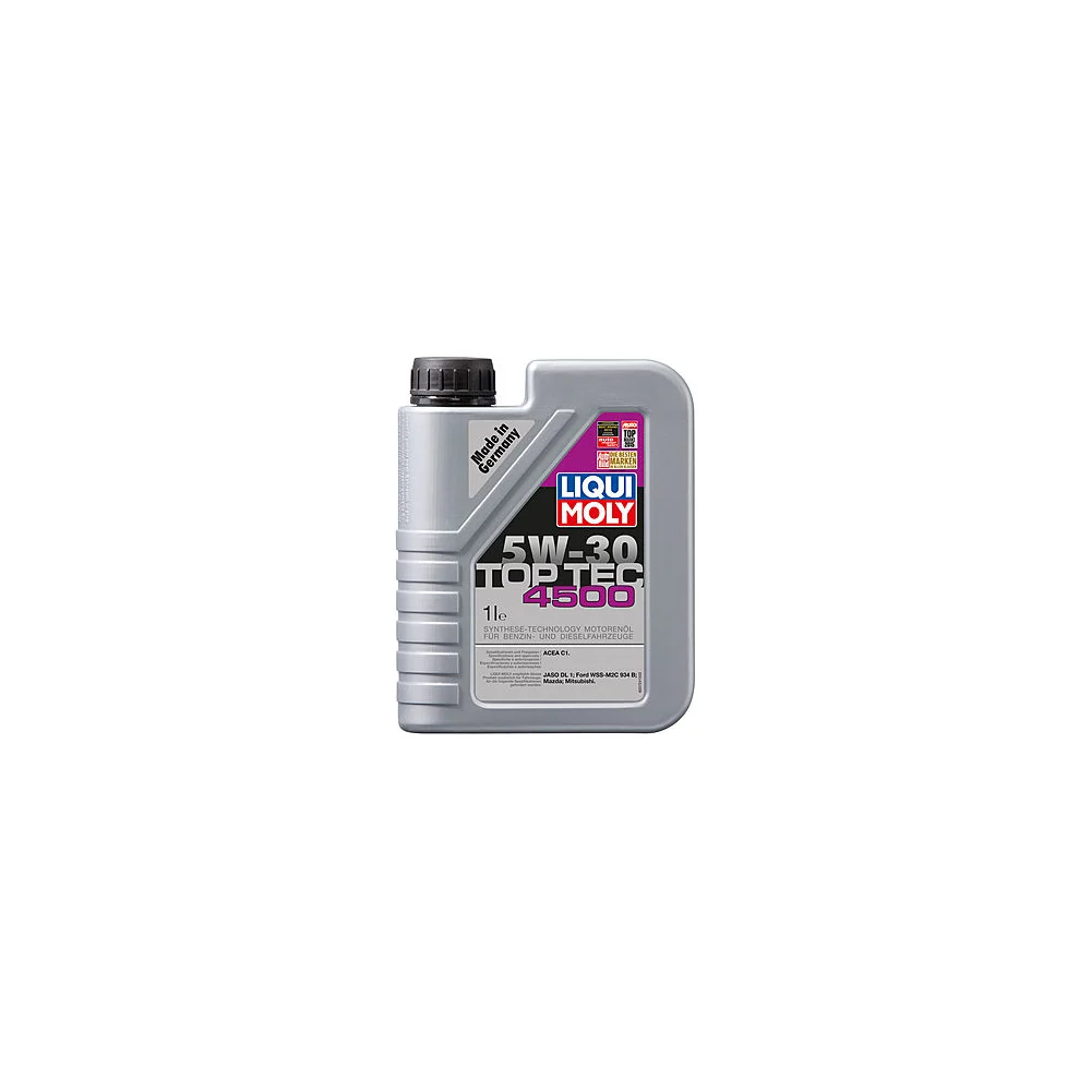 картинка HC-синтетическое моторное масло LIQUI MOLY Top Tec 4500 5W-30 C1 2317 от магазина Одежда+
