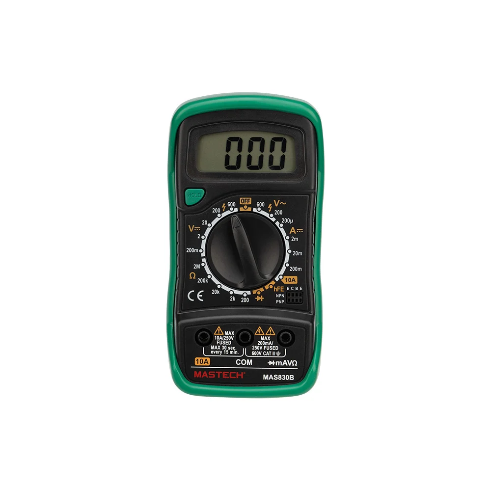 картинка Цифровой мультиметр Mastech MAS830B 00-00001654 от магазина Одежда+