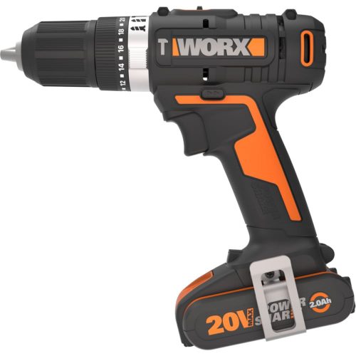 Ударная аккумуляторная дрель-шуруповерт WORX  WX370