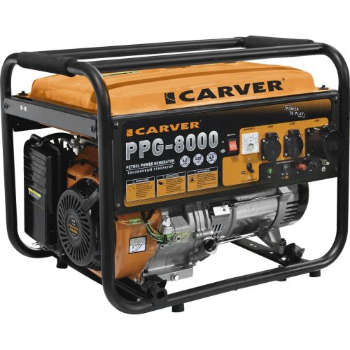 Бензиновый генератор CARVER 01.020.00020 PPG- 8000