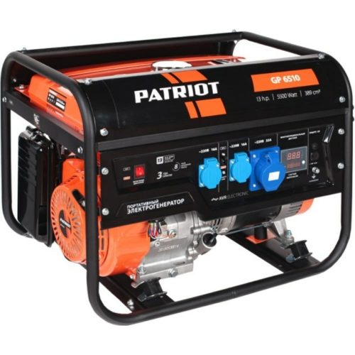 Бензиновый генератор Patriot 474101565 GP 6510