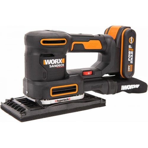 Аккумуляторная виброшлифмашина WORX  WX820