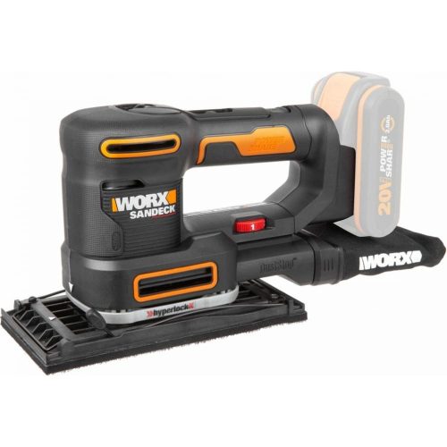 Аккумуляторная виброшлифмашина WORX  WX820.9