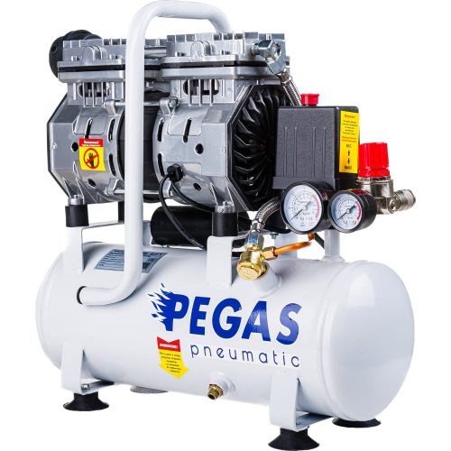 Бесшумный безмасляный компрессор Pegas pneumatic 6615 PG-601