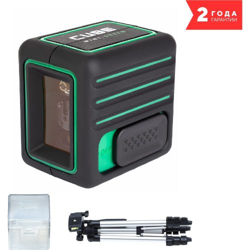 Построитель лазерных плоскостей ADA А00529 Cube MINI Green Professional Edition