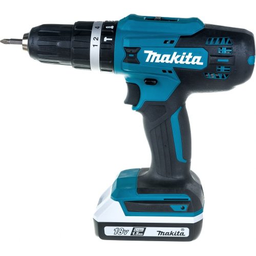 Ударная аккумуляторная дрель-шуруповерт Makita HP488DWE G-серия